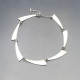 Herman Siersbol  Silver Modernist Necklace