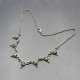 Vintage Peridot Silver Necklace