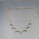 Peridot and Sterling Silver  Necklace
