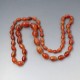 Vintage Carnelian Beads Necklace