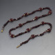 Garnet Beads Cluster Necklace