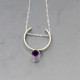 Ellis Kauppi for Kupittaan Kulta Amethyst Pendant