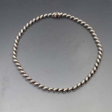  Silver Italian Necklace