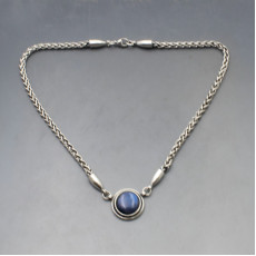 Kalevala Koru Finland  Spectrolite and Silver Pendant