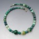 Green Agate Beads Necklace