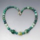 Green Agate Beads Necklace