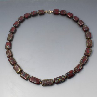 Bloodstone Beads Necklace