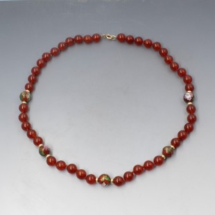 Decorative Carnelian Beads Set