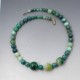Green Agate Beads Necklace