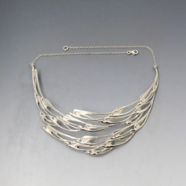 Silver Swallows Necklace as per design of Peter Wylie Davidson