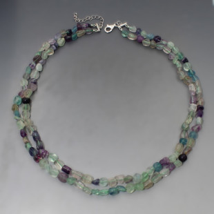 Fluorite Beads Necklace