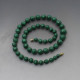 Malachite Beads Necklace 21.5 Inches