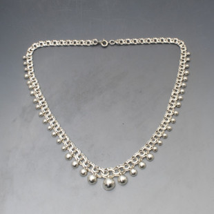 Scandinavian 830 Silver Chain Necklace