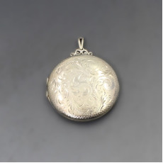 Vintage Fred Manshaw Silver Locket