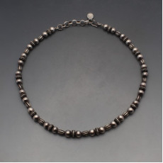 ILARIA Sterling Silver Bead Necklace