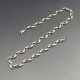 Decorative Designer Silver Link Necklace