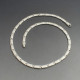 Designer Flat Silver Link Necklace