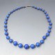 Vintage Venetian Blue Glass Beads 