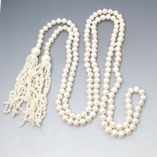 Freshwater Pearl Lariat Necklace