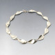 Herman Siersbol Sterling Silver Leaves Necklace