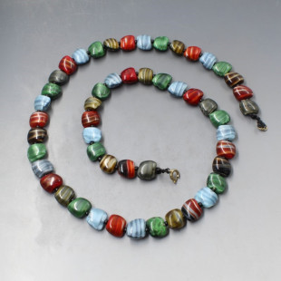 Venetian Multi Colour Bead Necklace