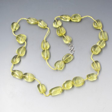 Citrine Beads Necklace