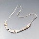 GIFA Danish Silver Modernist Necklace