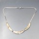 GIFA Danish Silver Modernist Necklace