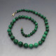 Malachite Beads Necklace 21 Inches