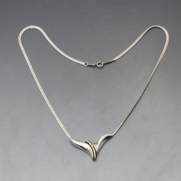 Jens J Aagard Sterling Silver Necklace