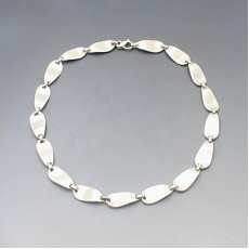 Silver WSG Links Necklace