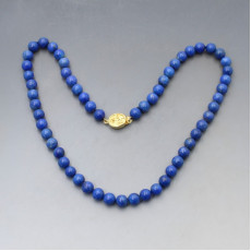 Lapis Lazuli Bead Necklace