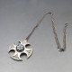 Caithness Jewellery Glass Silver Pendant