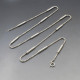 Vintage Italian Modernist Silver  Necklace