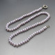 Silver Dyed Freshwater Pearl Necklace