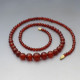 Vintage Carnelian Beads Necklace