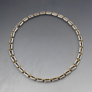 Mexico Silver Chain Necklace 71 Grams