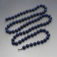 Long Blue Lapis Lazuli Beads - 36 Inches