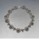 Garnet and Sterling Silver Necklace