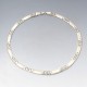 Sterling Silver Modernist Link Necklace