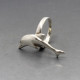 Vintage Silver Dolphin Ring