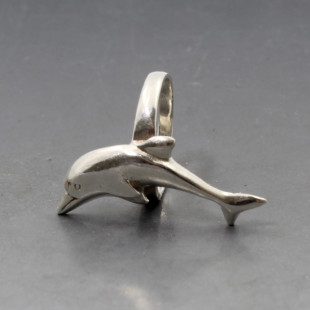 Silver Dolphin Ring