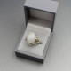 Vintage Moonstone and Silver Ring 