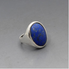 Horsens Solvvarefrabrik Lapis and Silver Ring