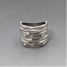 ROX Chunky Silver Ring