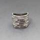 ROX Chunky Silver Ring