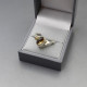 Designer Smokey Quartz and Silver Ring