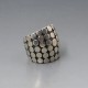 Solid Silver Modernist Ring