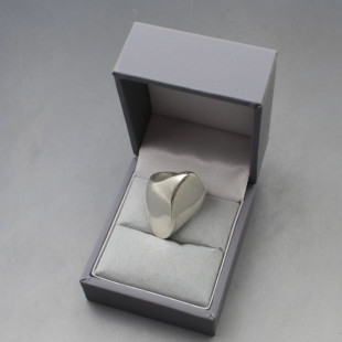 Chunky Silver Mexico Sculptural Ring