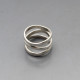 Silver Twist Ring